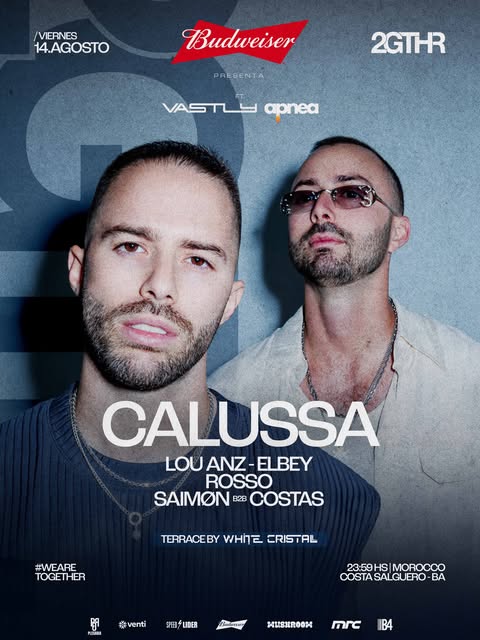 Flyer: Calussa en Club Morocco, viernes 14.08