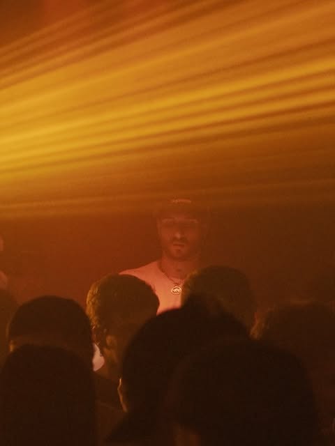 Cabina en vivo, luces ámbar